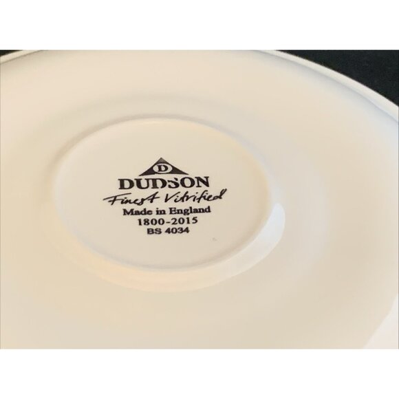 Dudson Finest Vitrified Cup & Saucer Set Princess Cruise Line Abstract Design - Picture 11 of 12